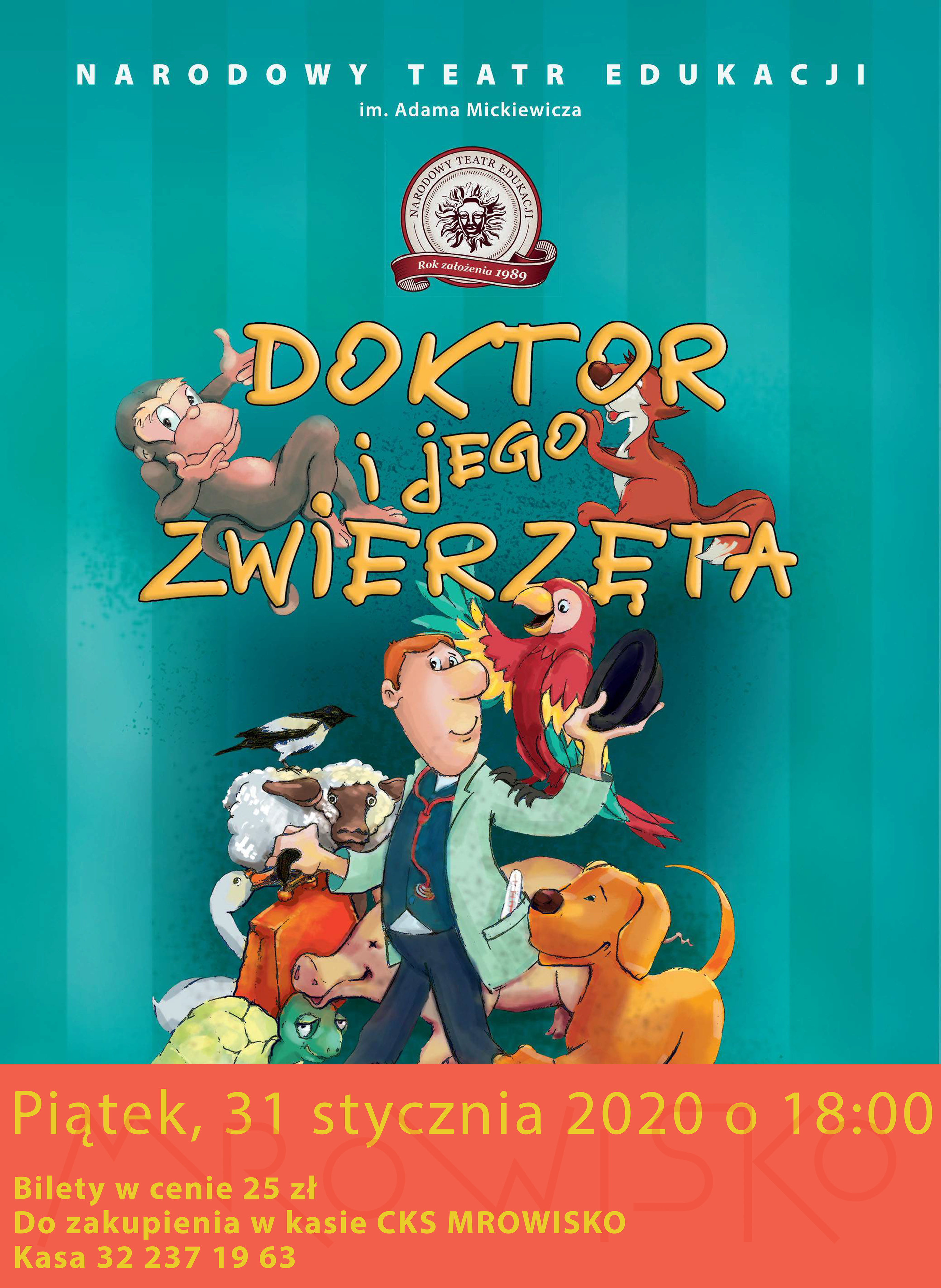 Doktor i jego zwierzęta – spektakl dla dzieci