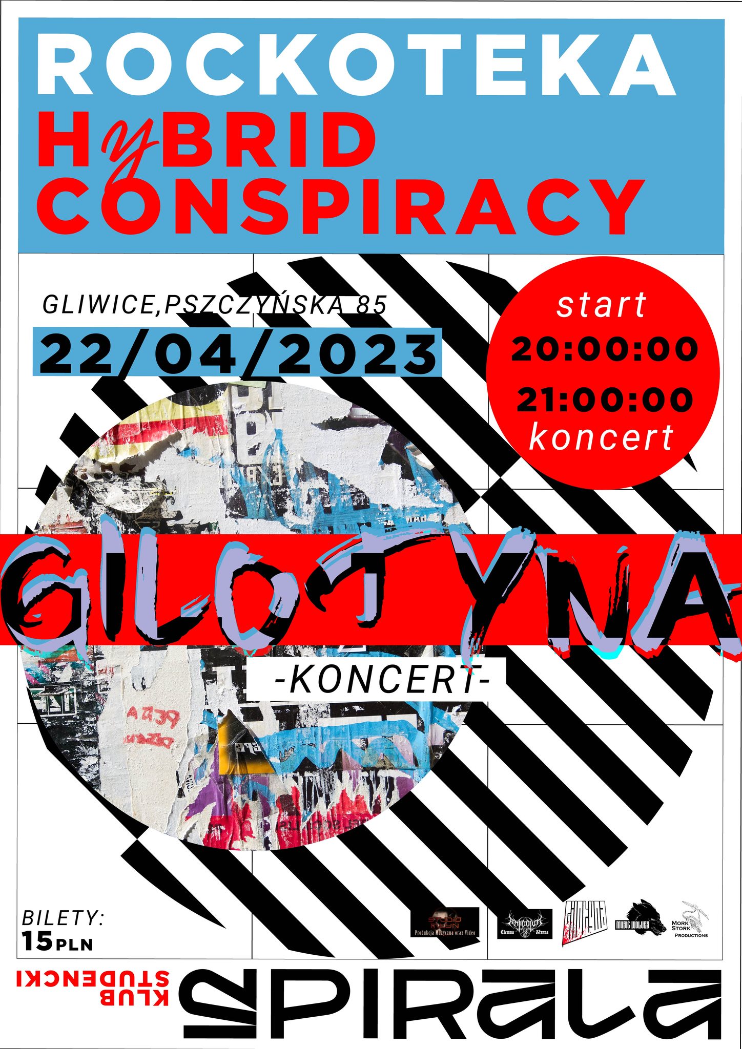 ROCKOTEKA z The Hybrid Conspiracy + Koncert zespołu – GILOTYNA
