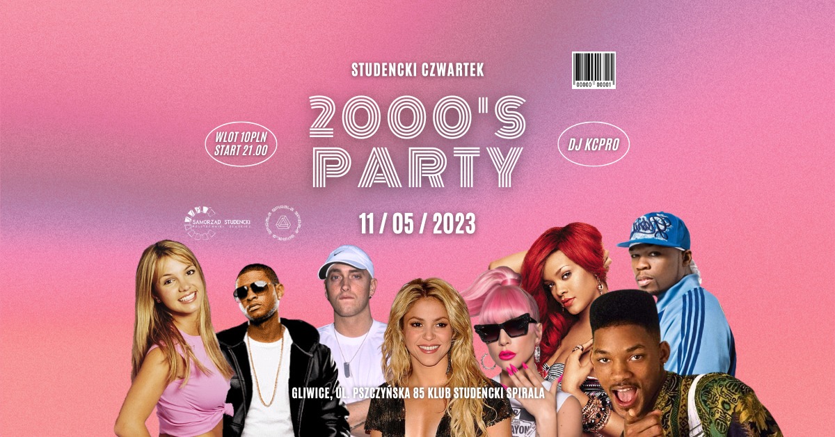 2000’s Party ★ Studencki Czwartek ★ Klub Spirala