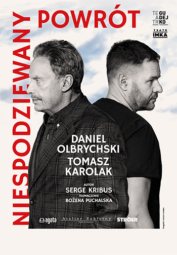 Niespodziewany powrót Tomasz Karolak i Daniel Olbrychski/ spektakl przeniesiony na 10.12 /