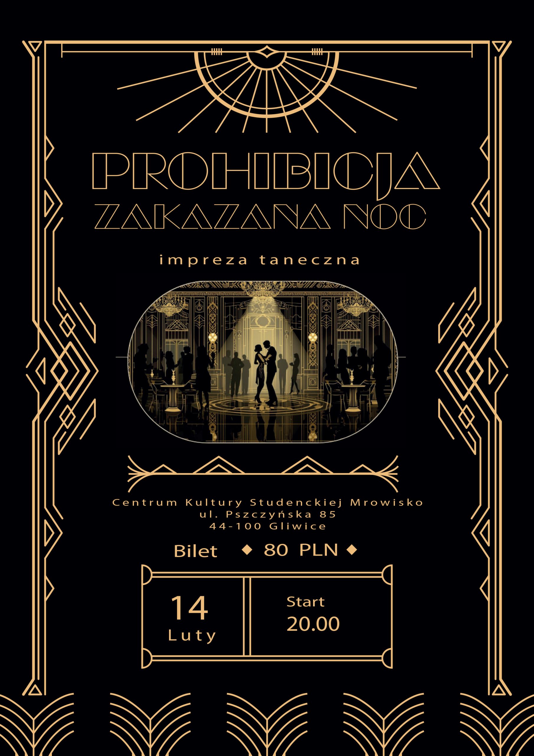 PROHIBICJA – „Zakazana Noc” 🥂