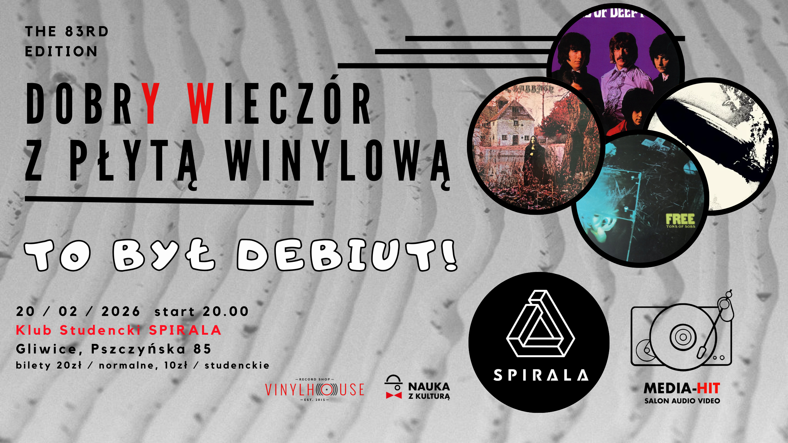 Dobry wieczór z płytą winylową TO BYŁ DEBIUT!