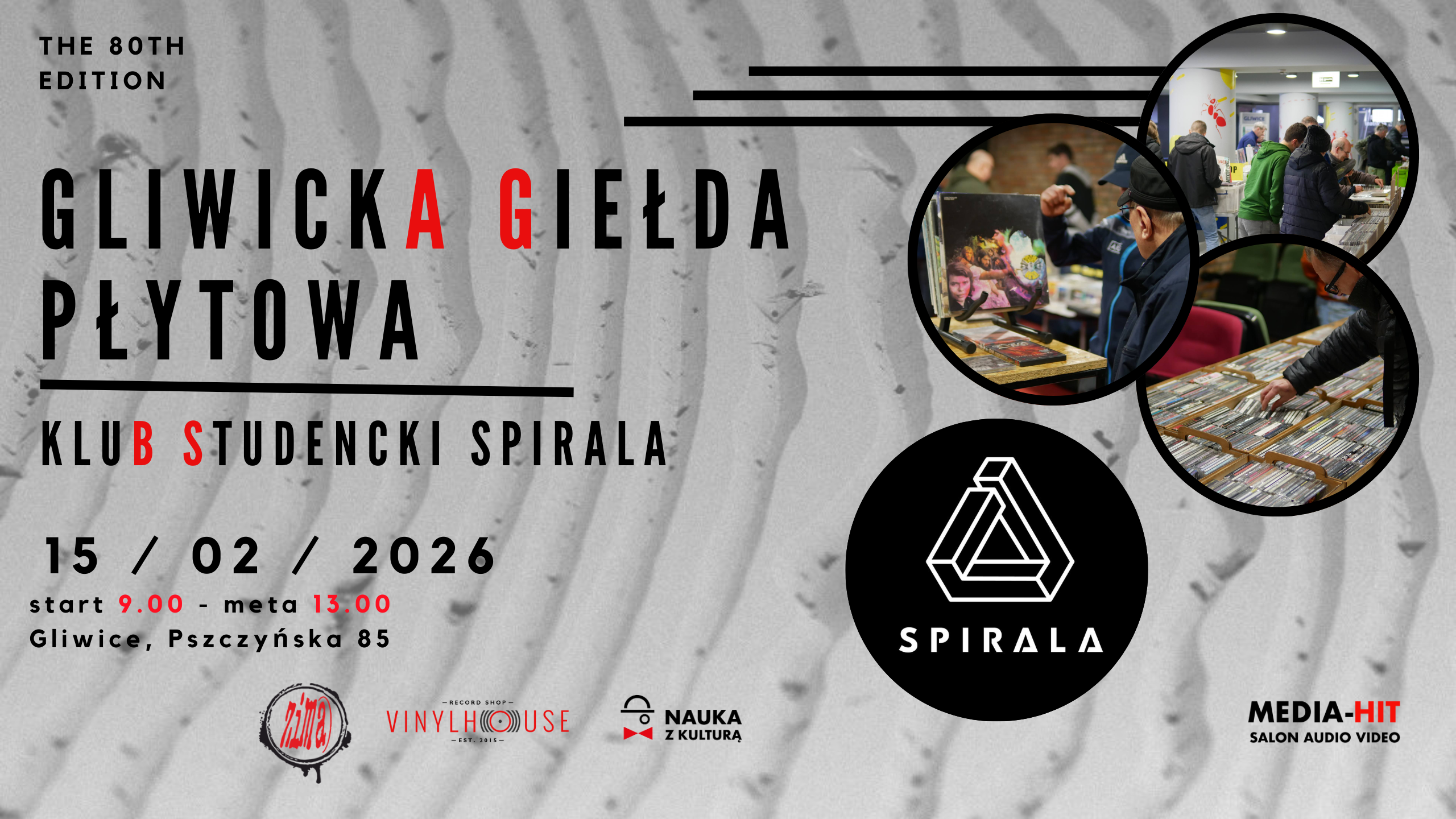 80. Gliwicka Giełda Płytowa w Spirali