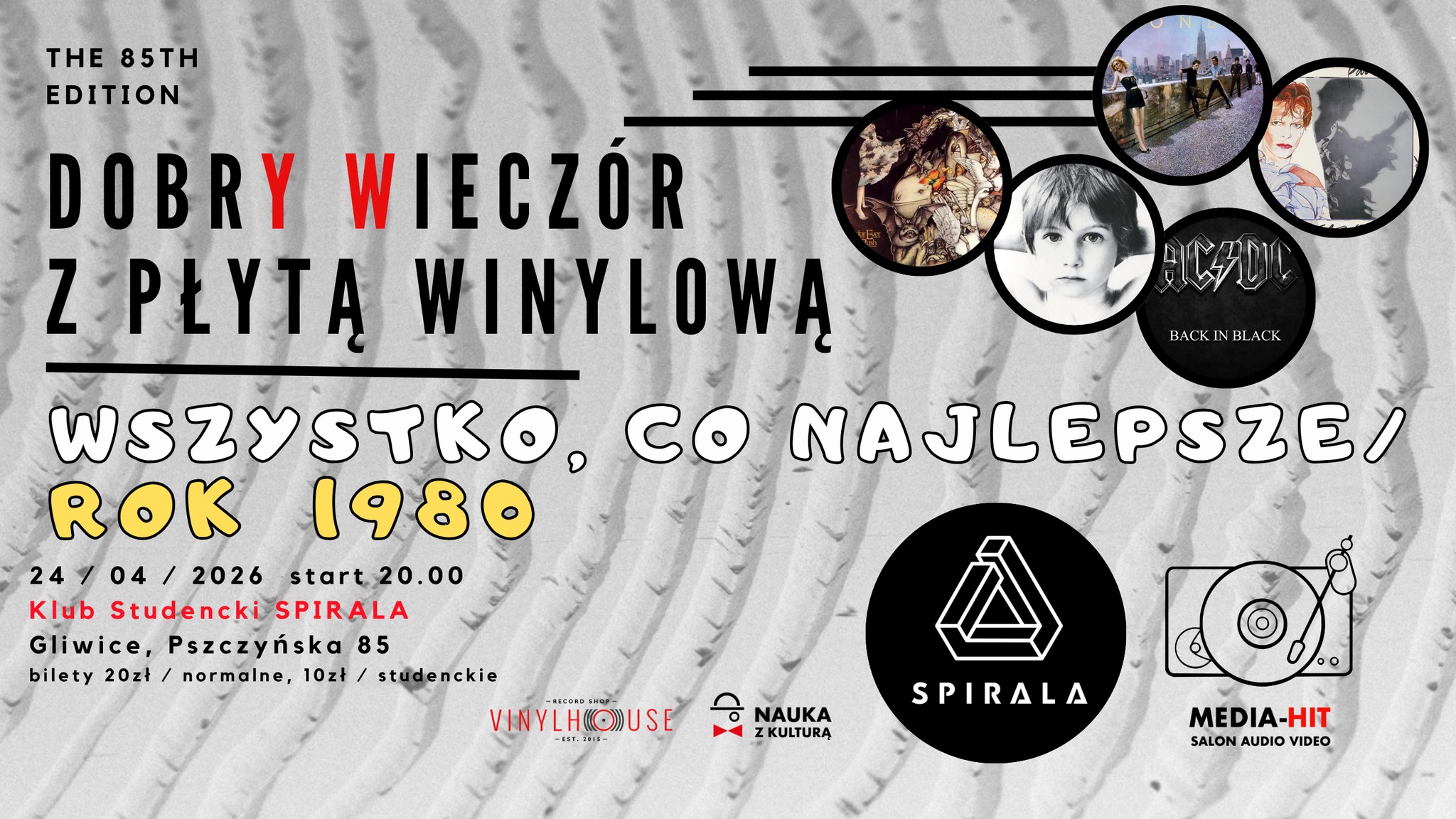 Dobry wieczór z płytą winylową Wszystko, co najlepsze – rok 1980