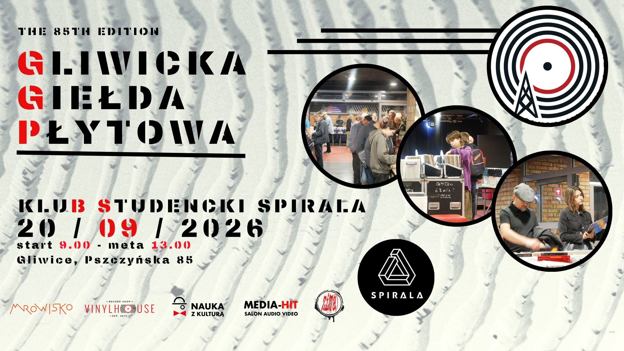 Gliwicka Giełda Płytowa w SPIRALI