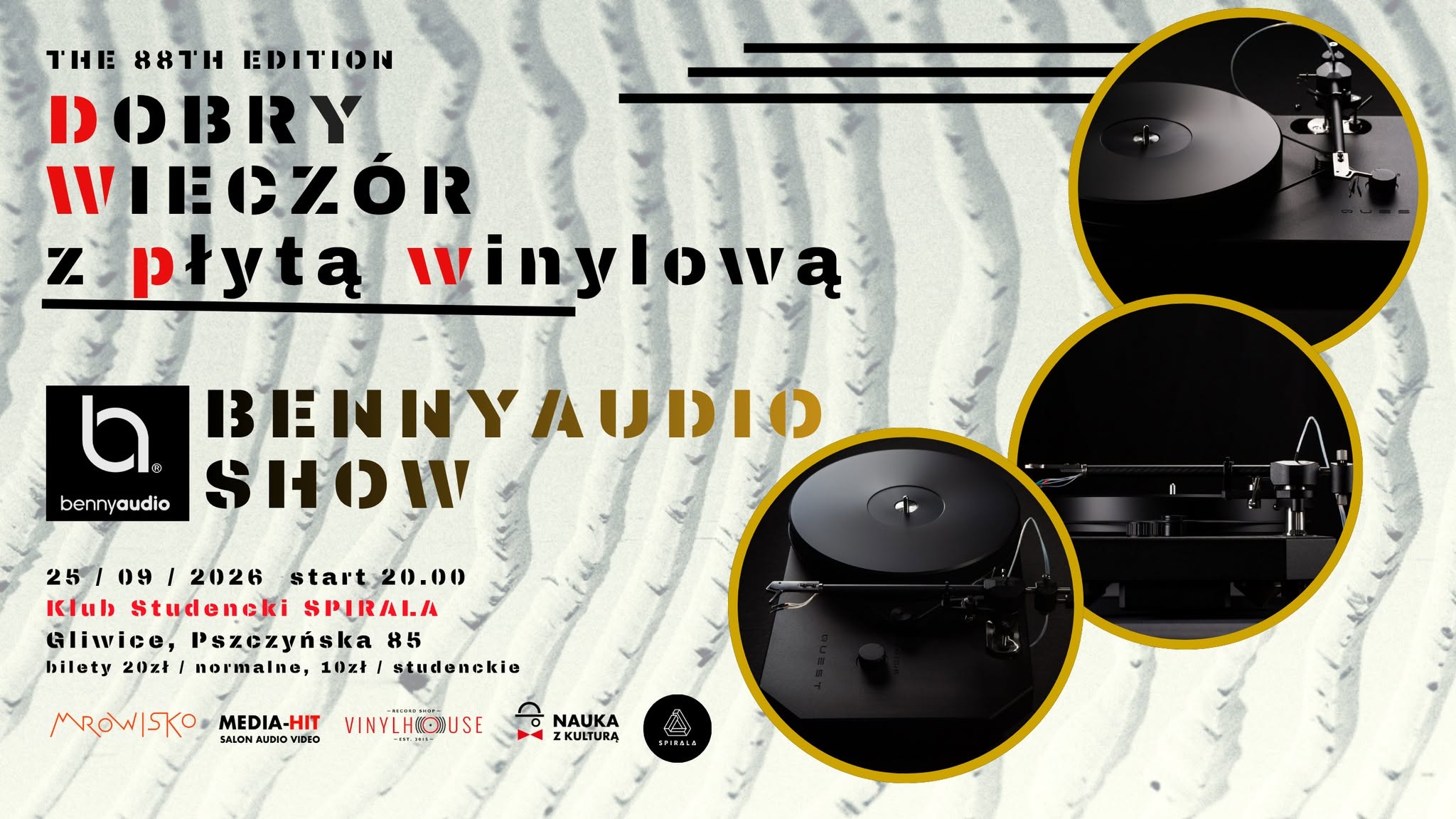 Dobry wieczór z płytą winylową – BennyAudio Show.