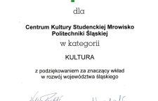 Nagroda Marka Śląskie w kategorii kultura