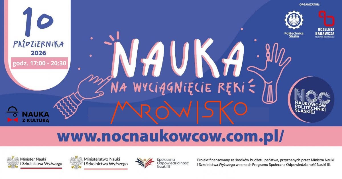 Noc Naukowców Politechniki Śląskiej 2026