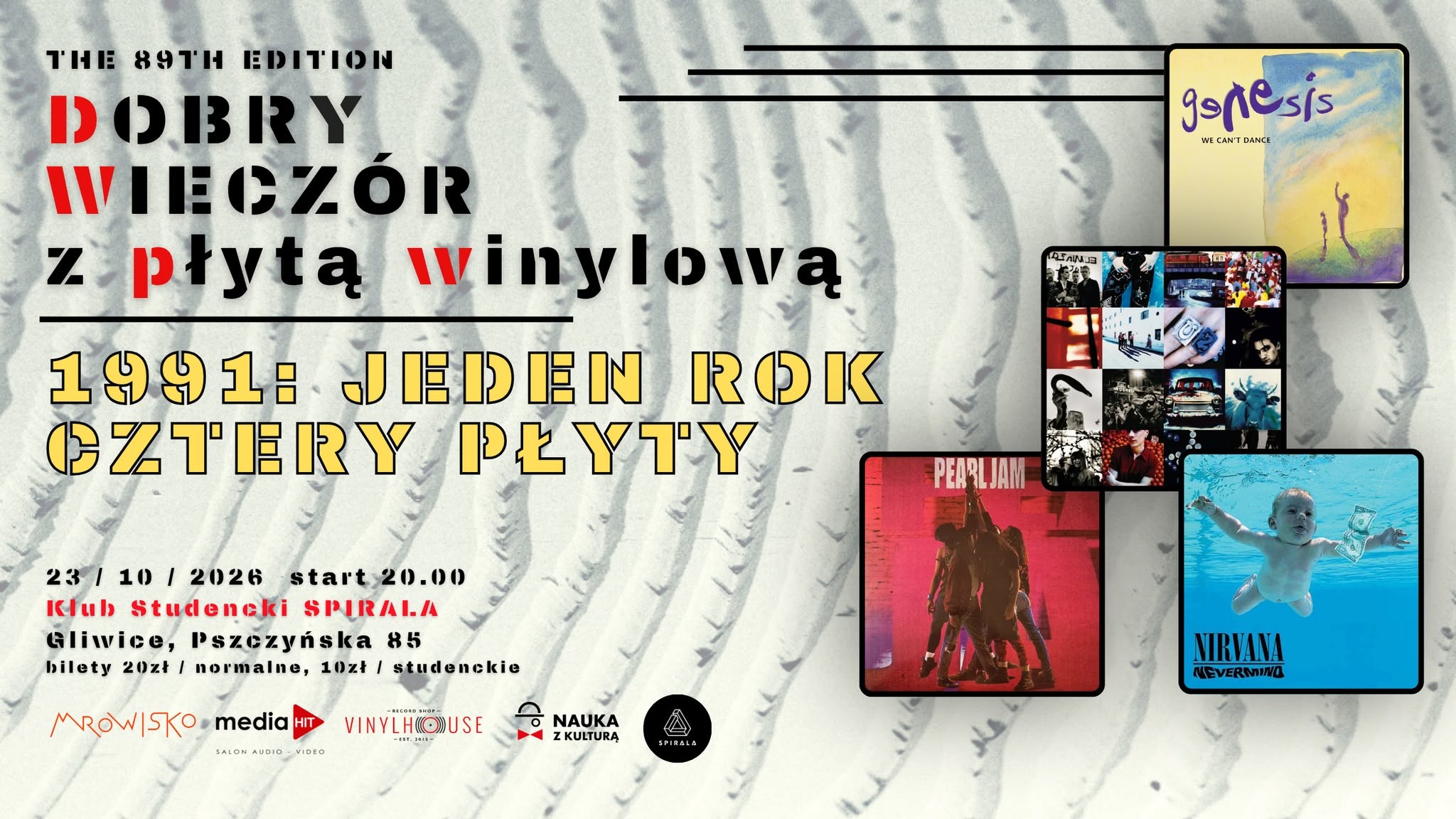 Dobry wieczór z płytą winylową / 1991Jeden rok-cztery płyty
